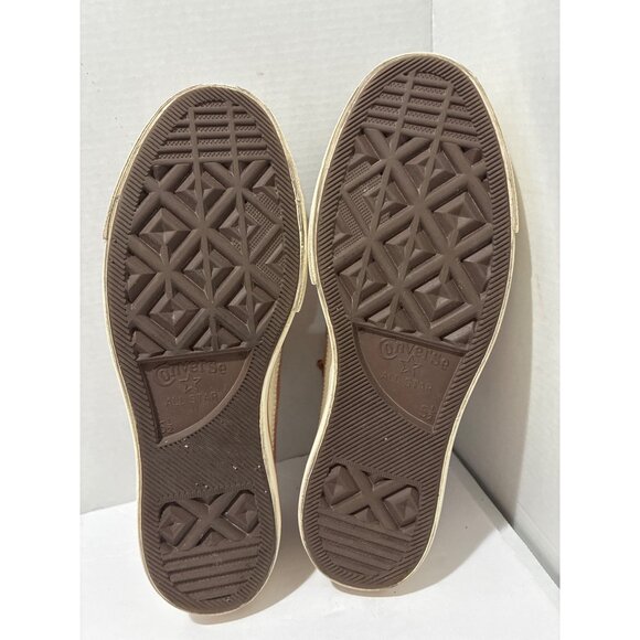 Converse Women's 7.5 Chuck Taylor All Star Lift Platform Sneakers Mauve low top - Picture 5 of 6